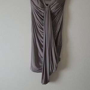 Strapless Scrunch Dress